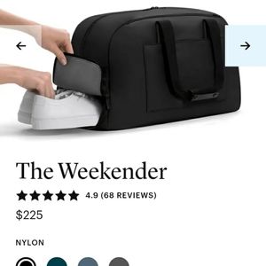 AWAY weekender bag black